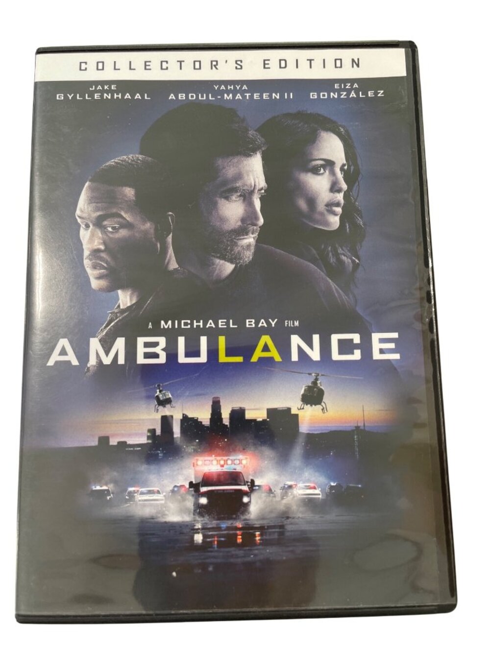 Ambulance DVD 2022 Heist Thriller Movie Director Michael Bay Studio Universal